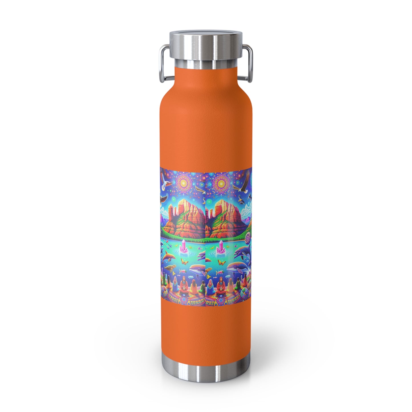 Dream Awake- Copper Vaccum Insulated Water Bottle - 22oz