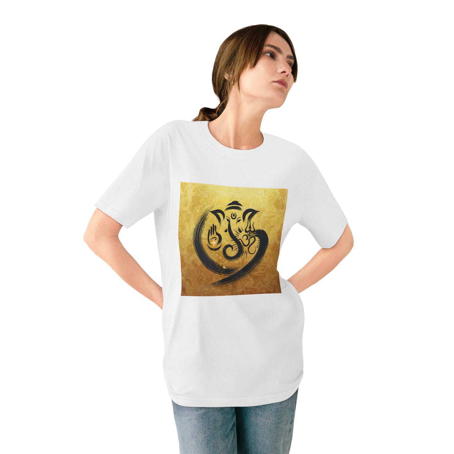 Blessing of Ganesha-100% Organic Cotton T Shirts