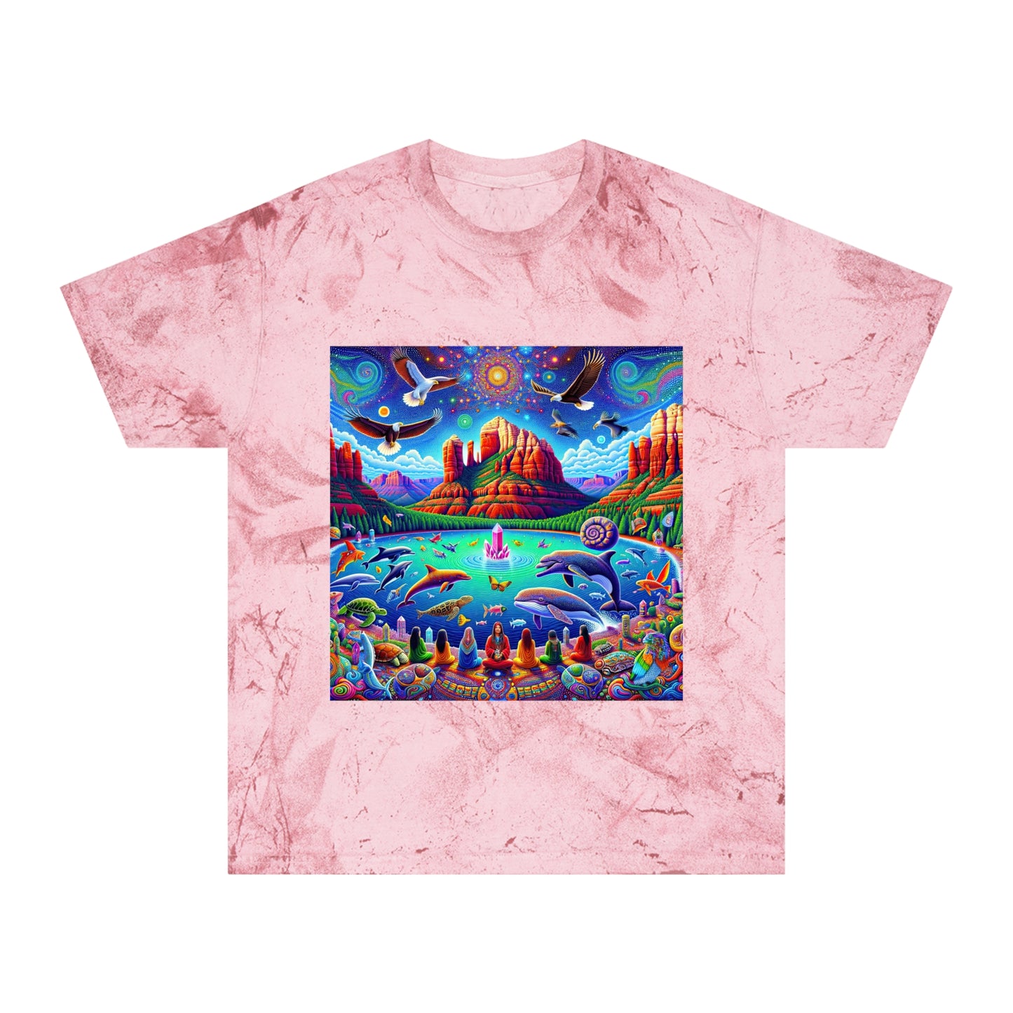 Dream Awake-Vibrant Color Blast Unisex T-Shirt