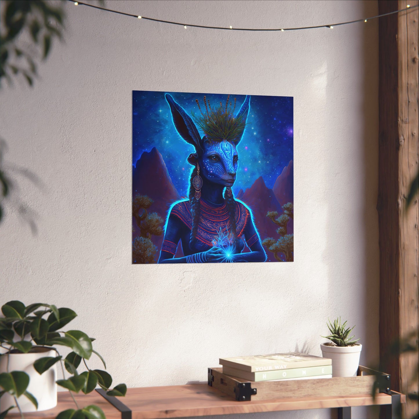 Sacred Blue Deer -Museum Grade Matte Posters