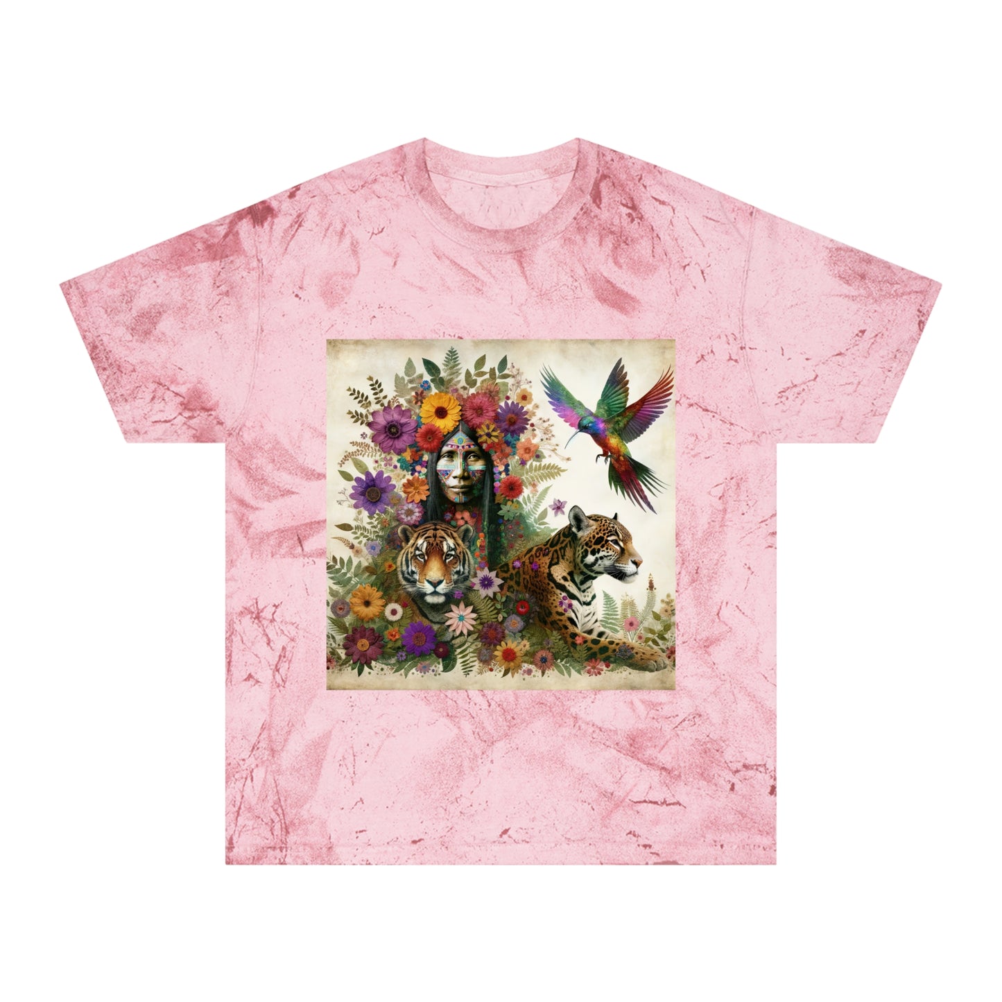 Whisper of the Medicine Woman-Unisex Color Blast T-Shirt