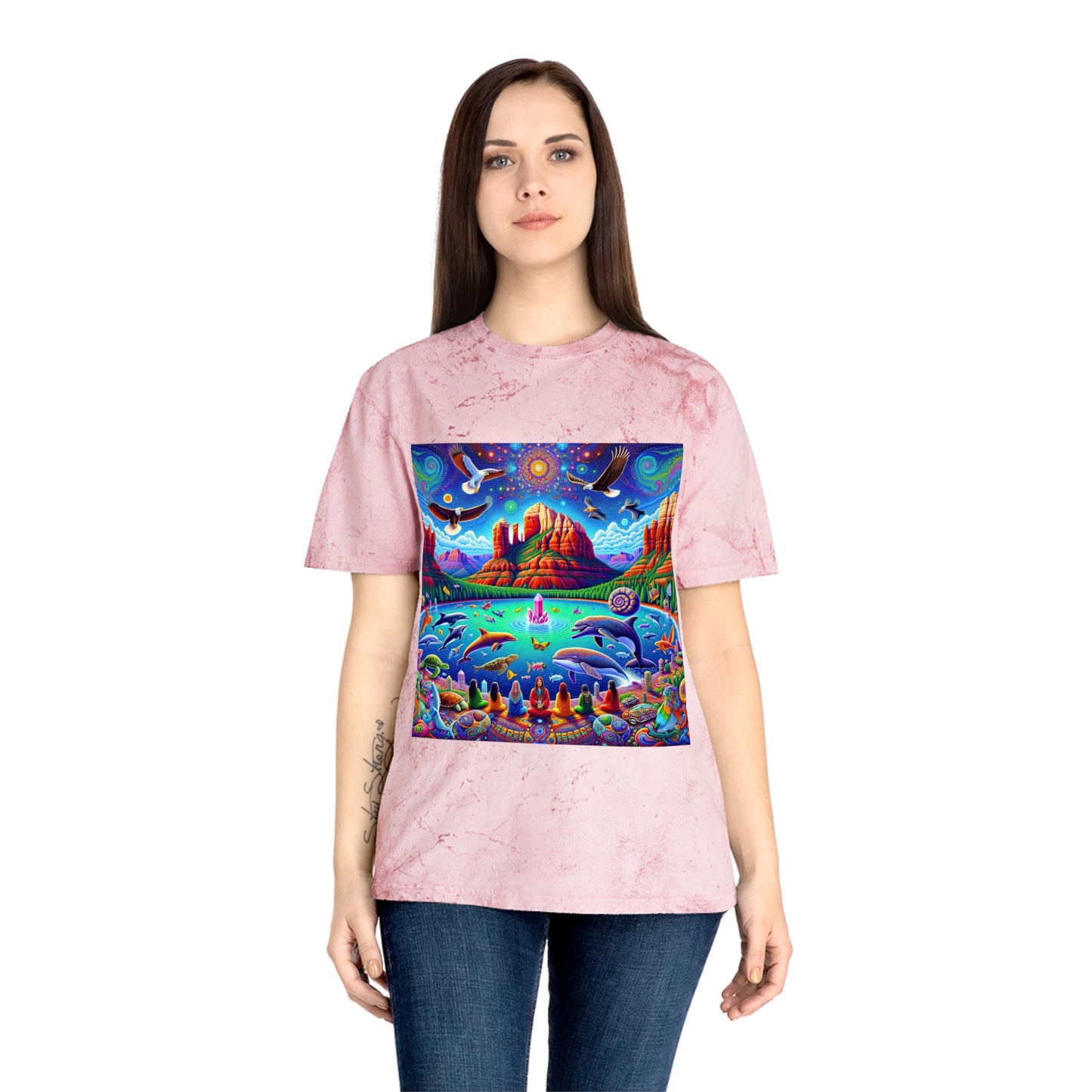 Dream Awake-Vibrant Color Blast Unisex T-Shirt