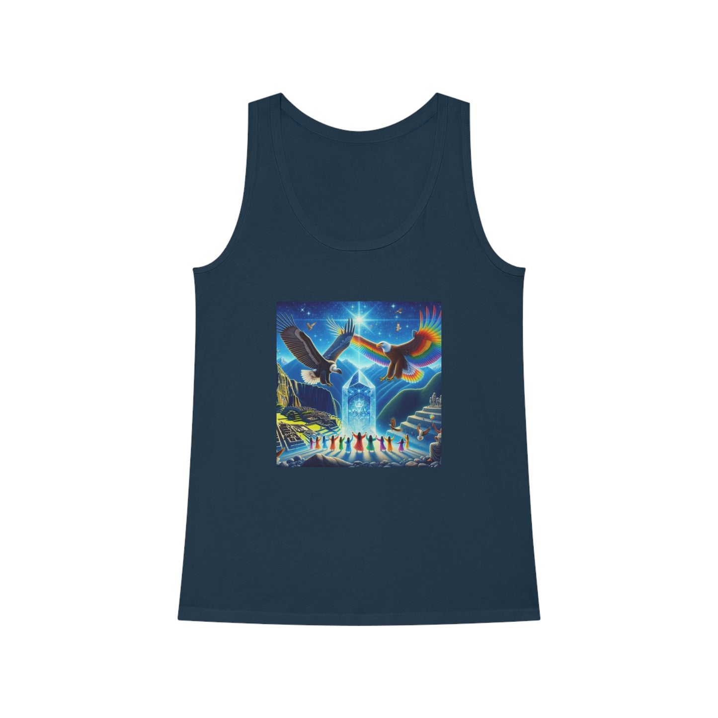 Prophecy of Eagle and Condor-Woman's Dreamer Tank Top