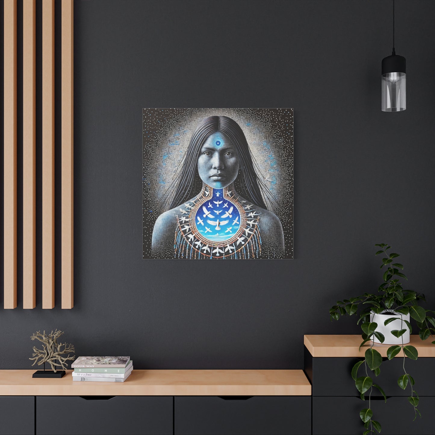 Truth of Voice-Matte Canvas Print
