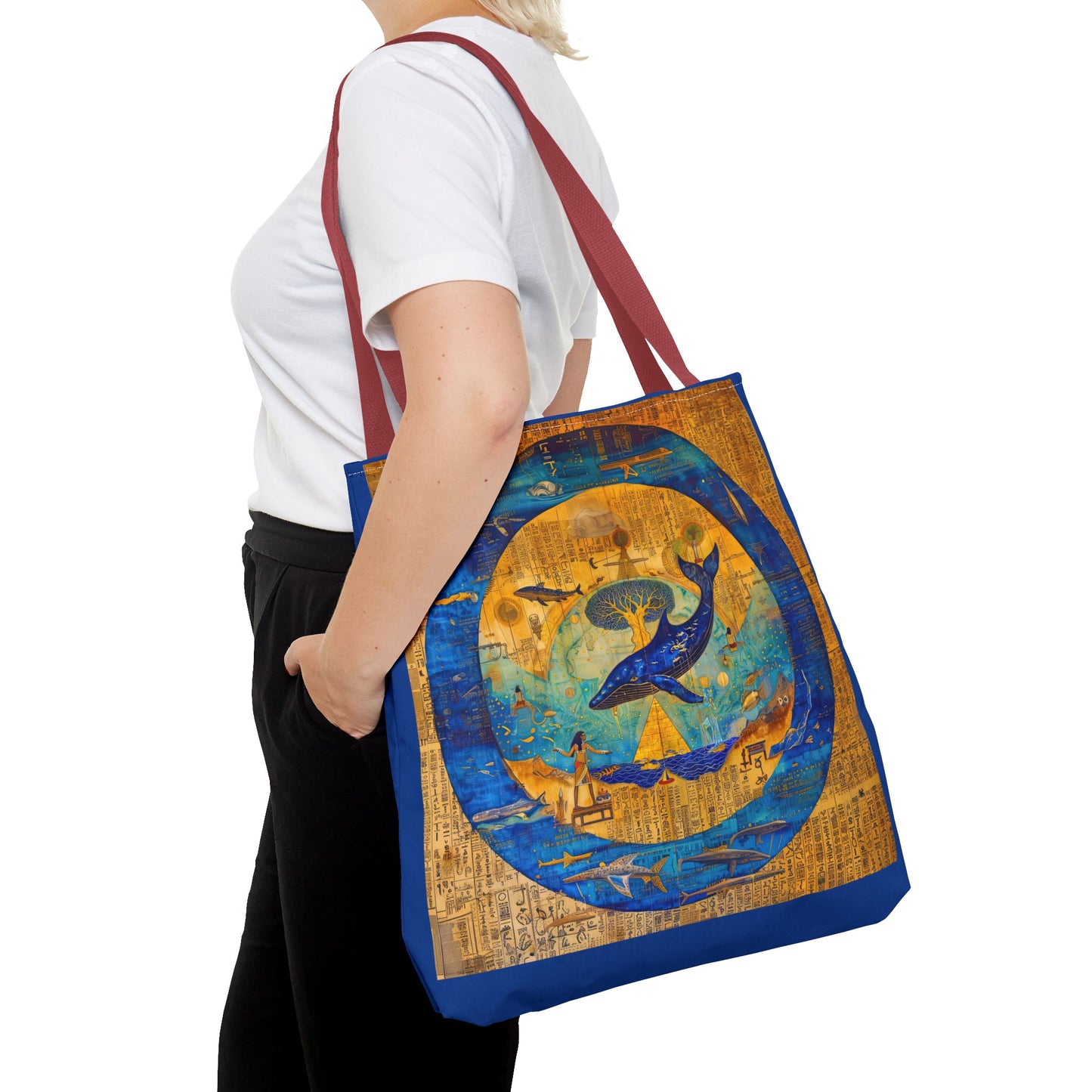 Sirius Codex: Whale Guardian and the Tree of Light-Spirit Tote Bag
