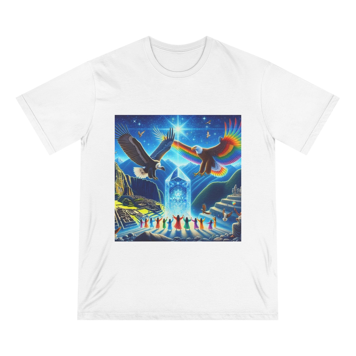 Prophecy of Eagle and Condor-Organic Cotton Unisex T-Shirt