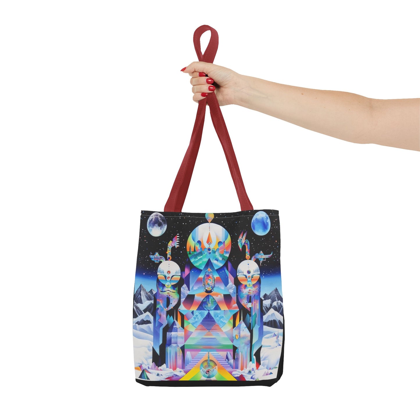 Cosmic City of Crystal -Spirit Tote Bag