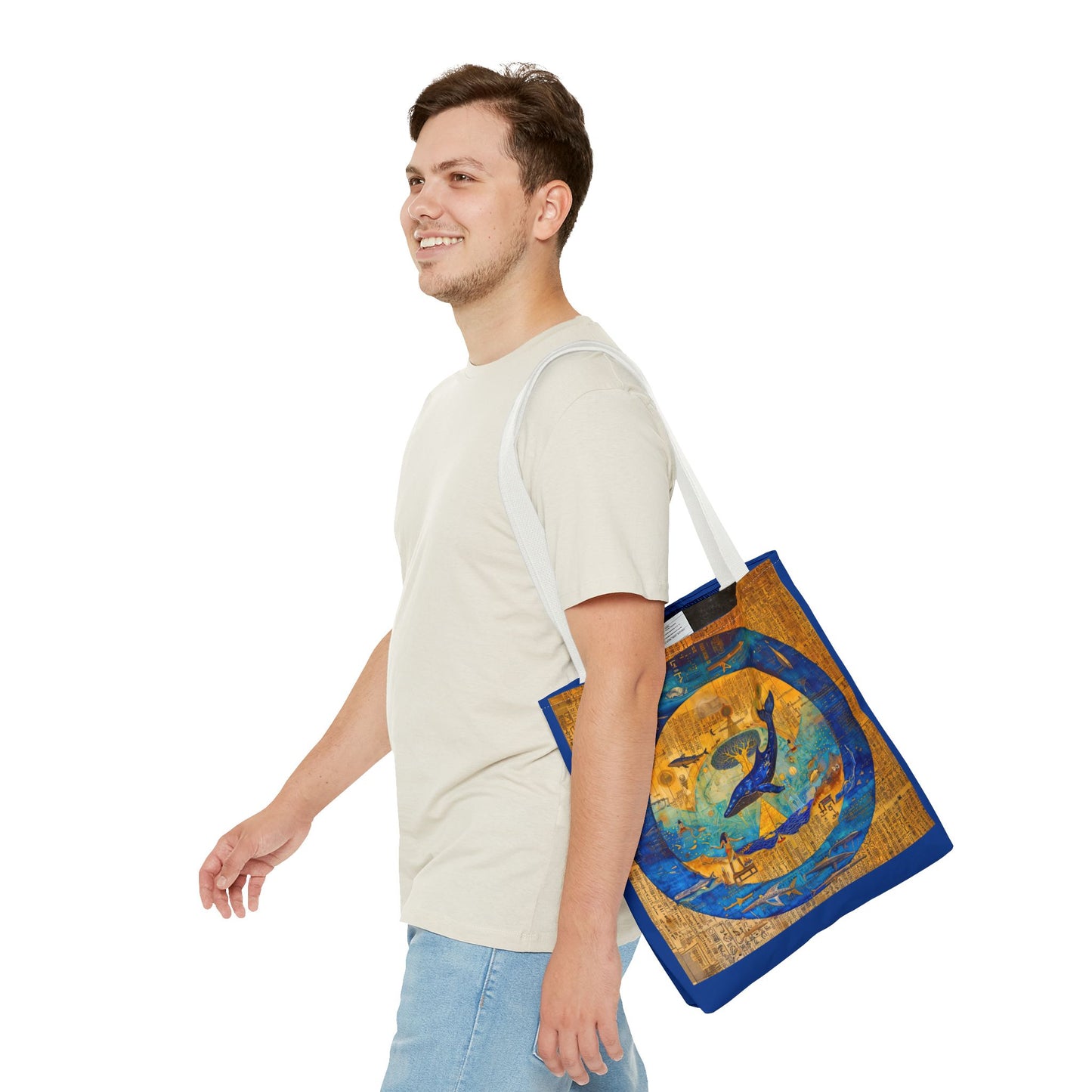 Sirius Codex: Whale Guardian and the Tree of Light-Spirit Tote Bag
