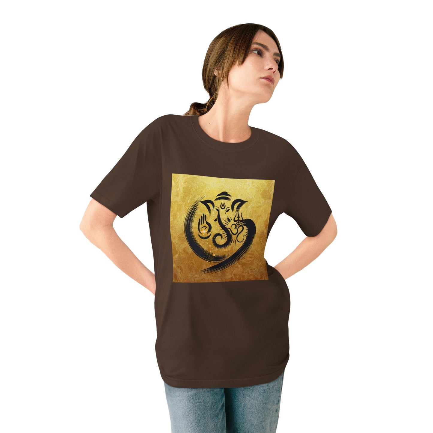 Blessing of Ganesha-100% Organic Cotton T Shirts