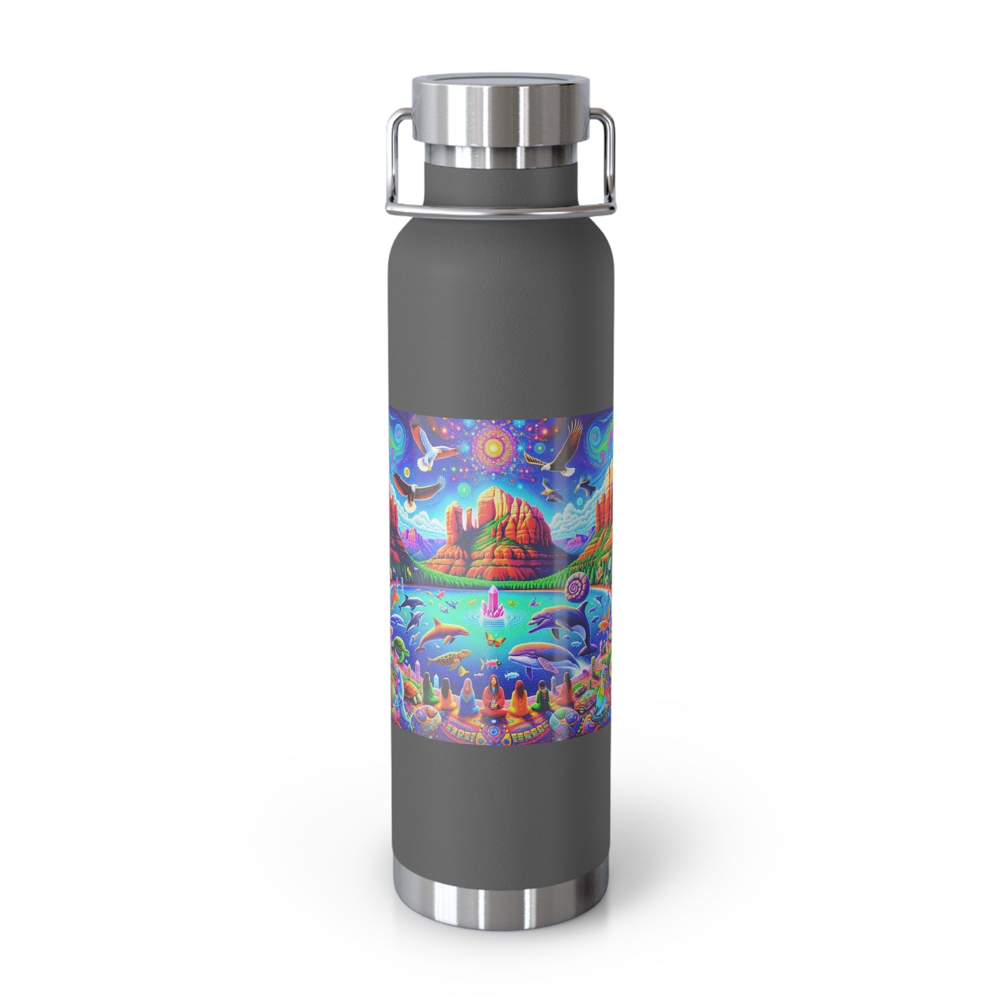 Dream Awake- Copper Vaccum Insulated Water Bottle - 22oz