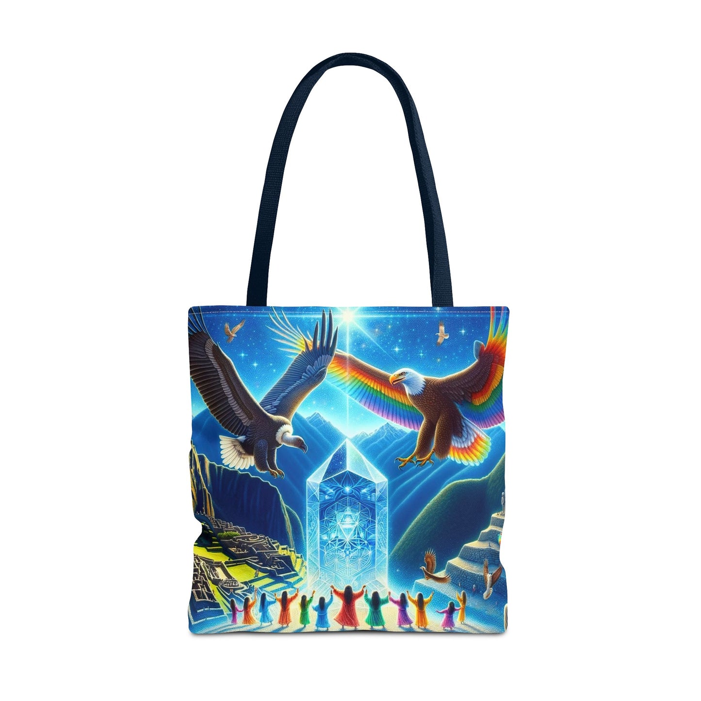 Prophecy of Eagle and Condor -Spirit Tote Bag