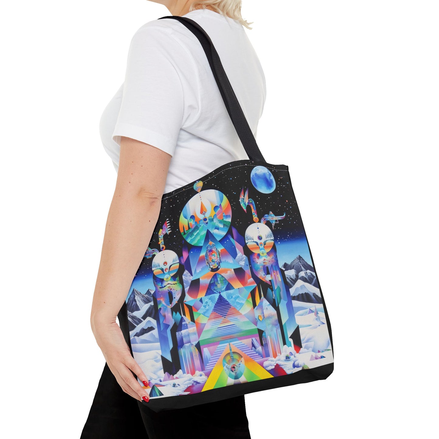 Cosmic City of Crystal -Spirit Tote Bag