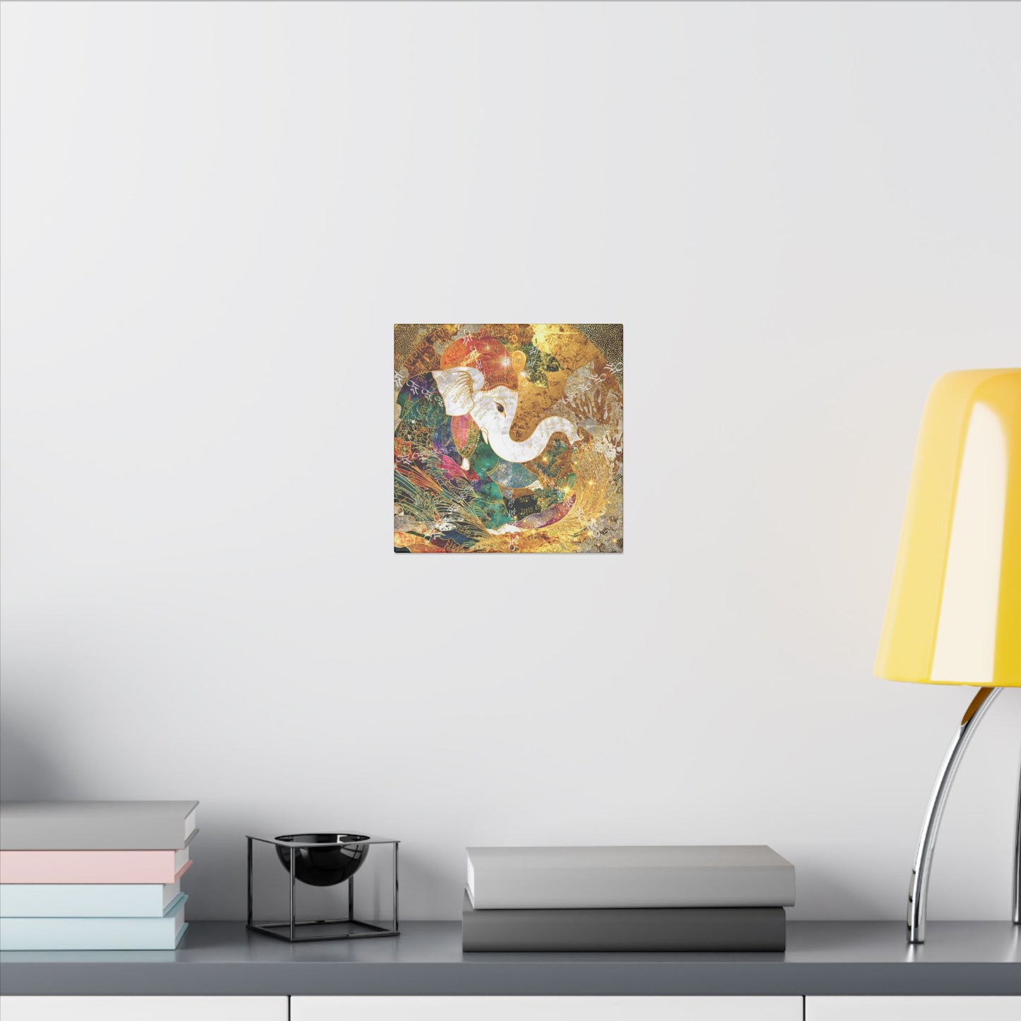 Blessing of Ganesha-Matte Premium Canvas Art