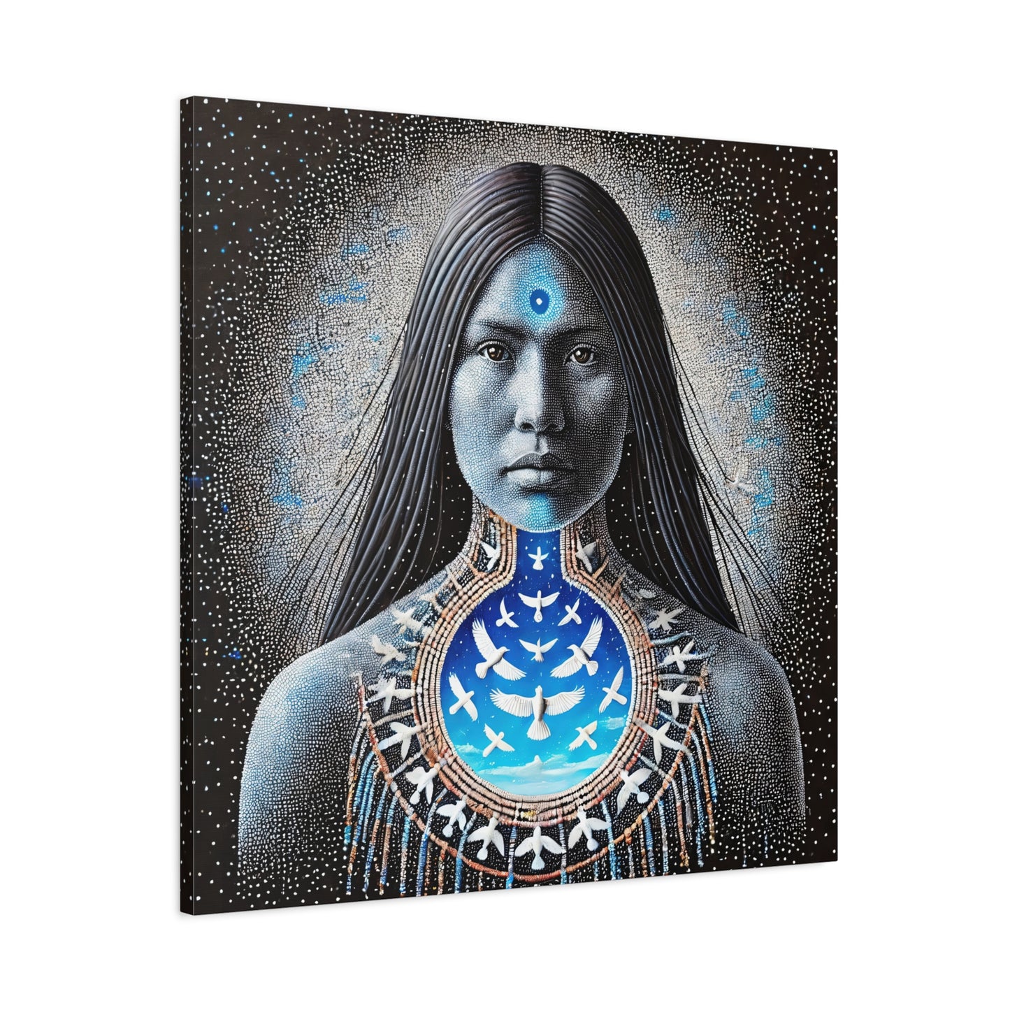 Truth of Voice-Matte Canvas Print