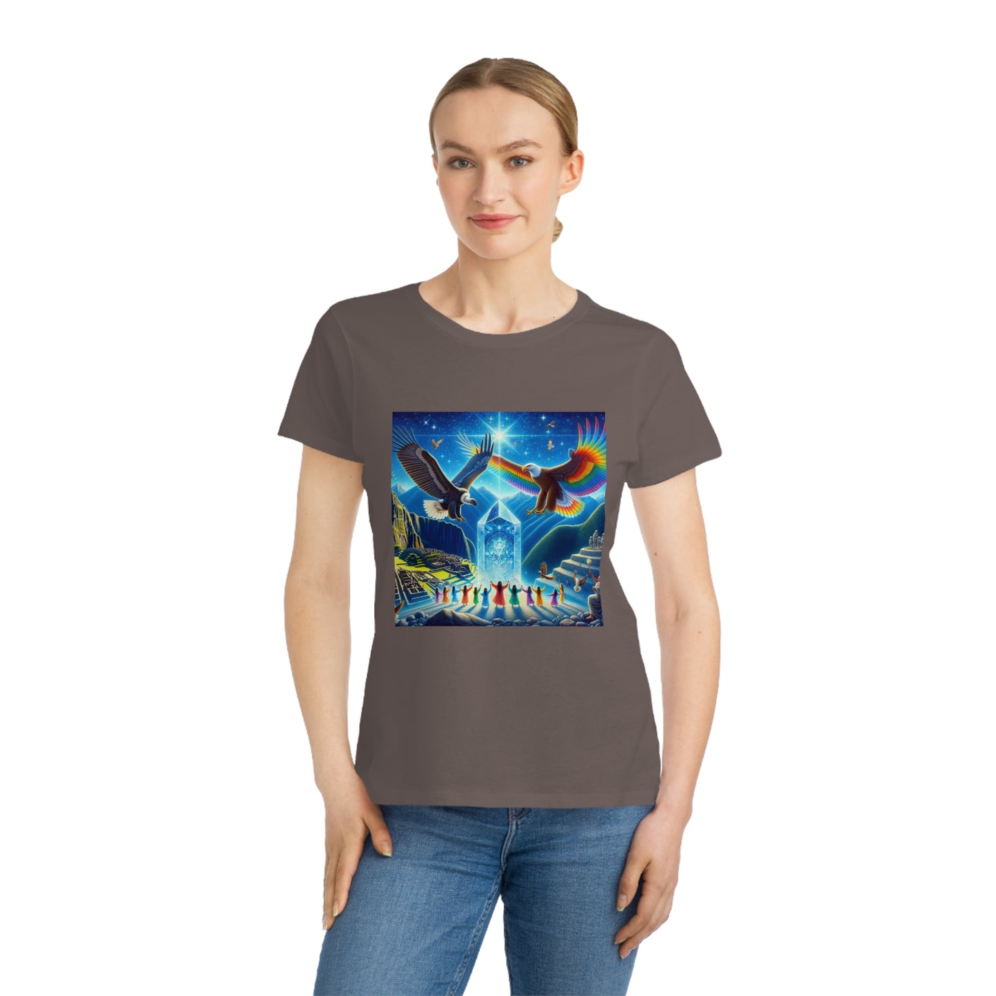 Prophecy of Eagle and Condor-Organic Women's T-Shirt