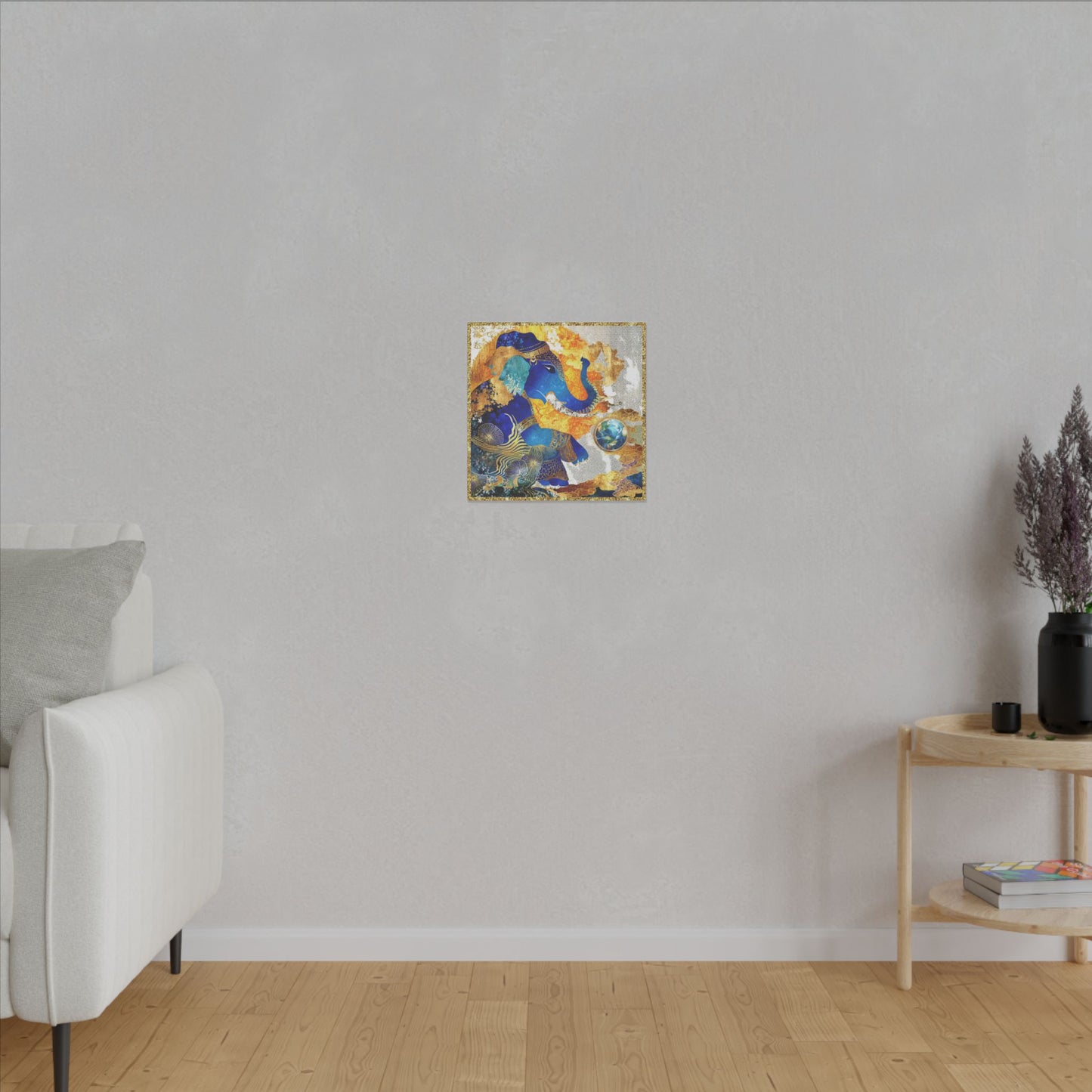 Blessing of Ganesha-Matte Canvas Art