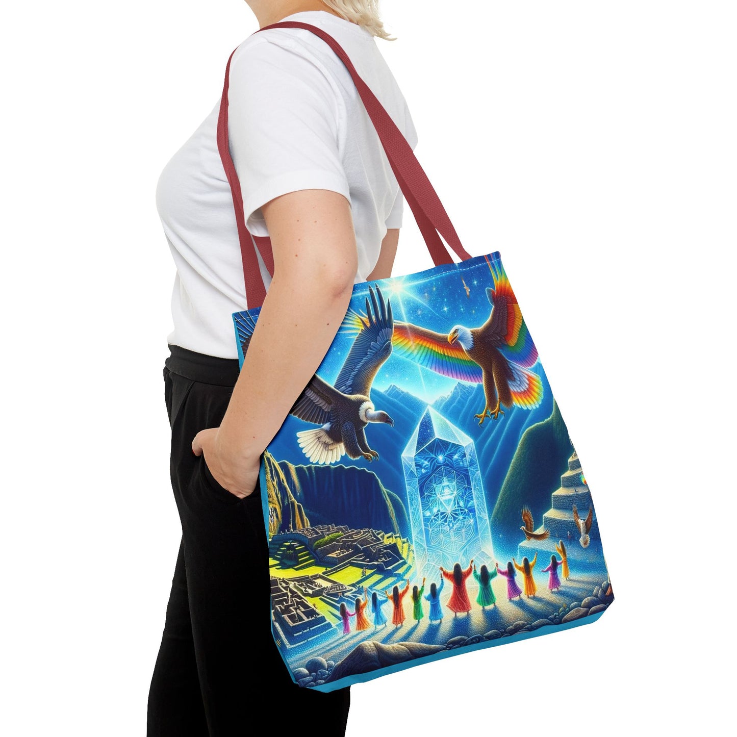 Prophecy of Eagle and Condor -Spirit Tote Bag