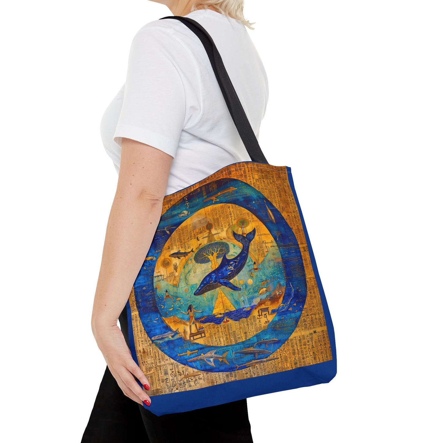 Sirius Codex: Whale Guardian and the Tree of Light-Spirit Tote Bag