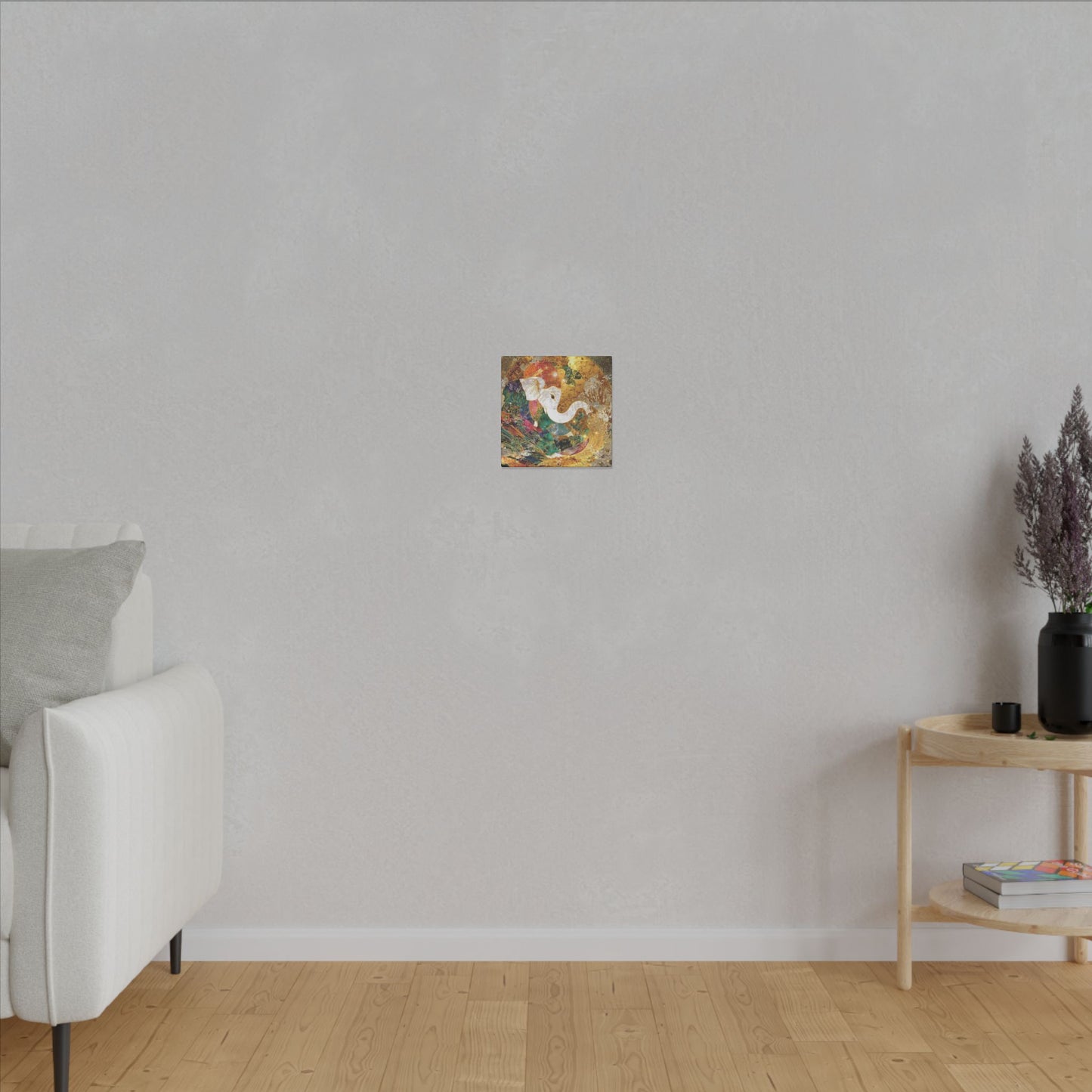 Blessing of Ganesha-Matte Premium Canvas Art
