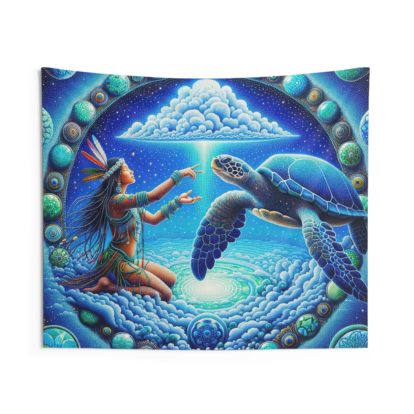 Sky Woman- Sacred Wall Tapestry