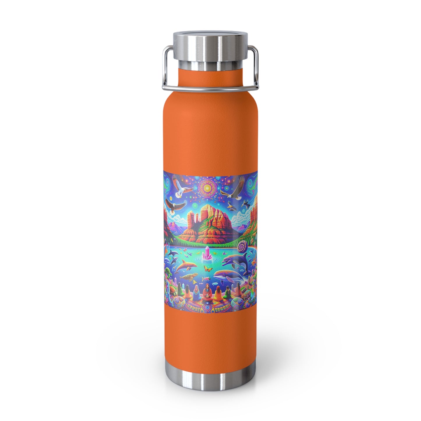 Dream Awake- Copper Vaccum Insulated Water Bottle - 22oz
