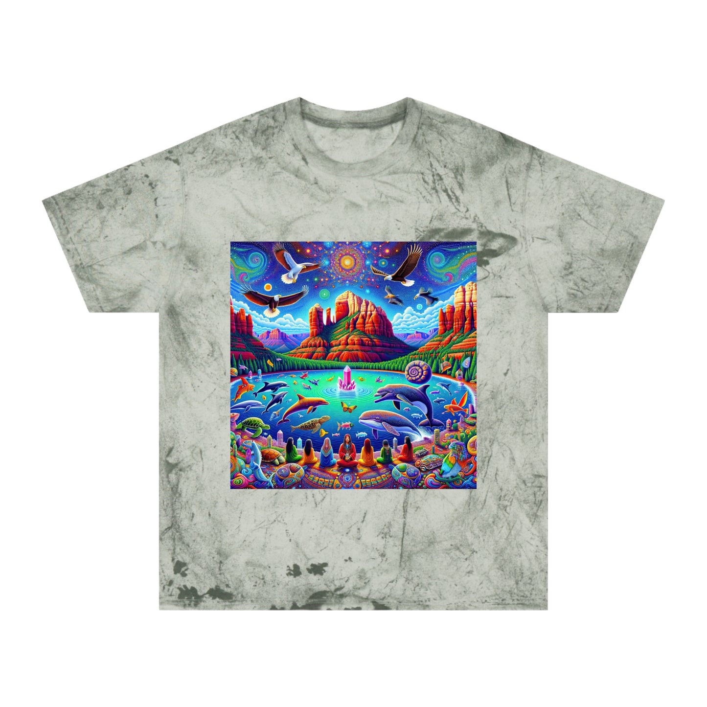 Dream Awake-Vibrant Color Blast Unisex T-Shirt
