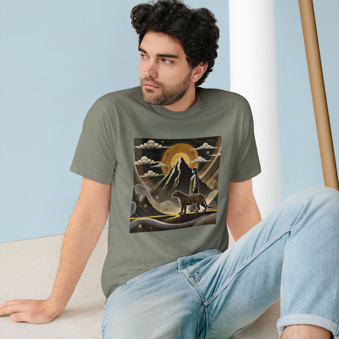 Golden Dream & Jaguar's Path 100% Organic Cotton T-Shirt