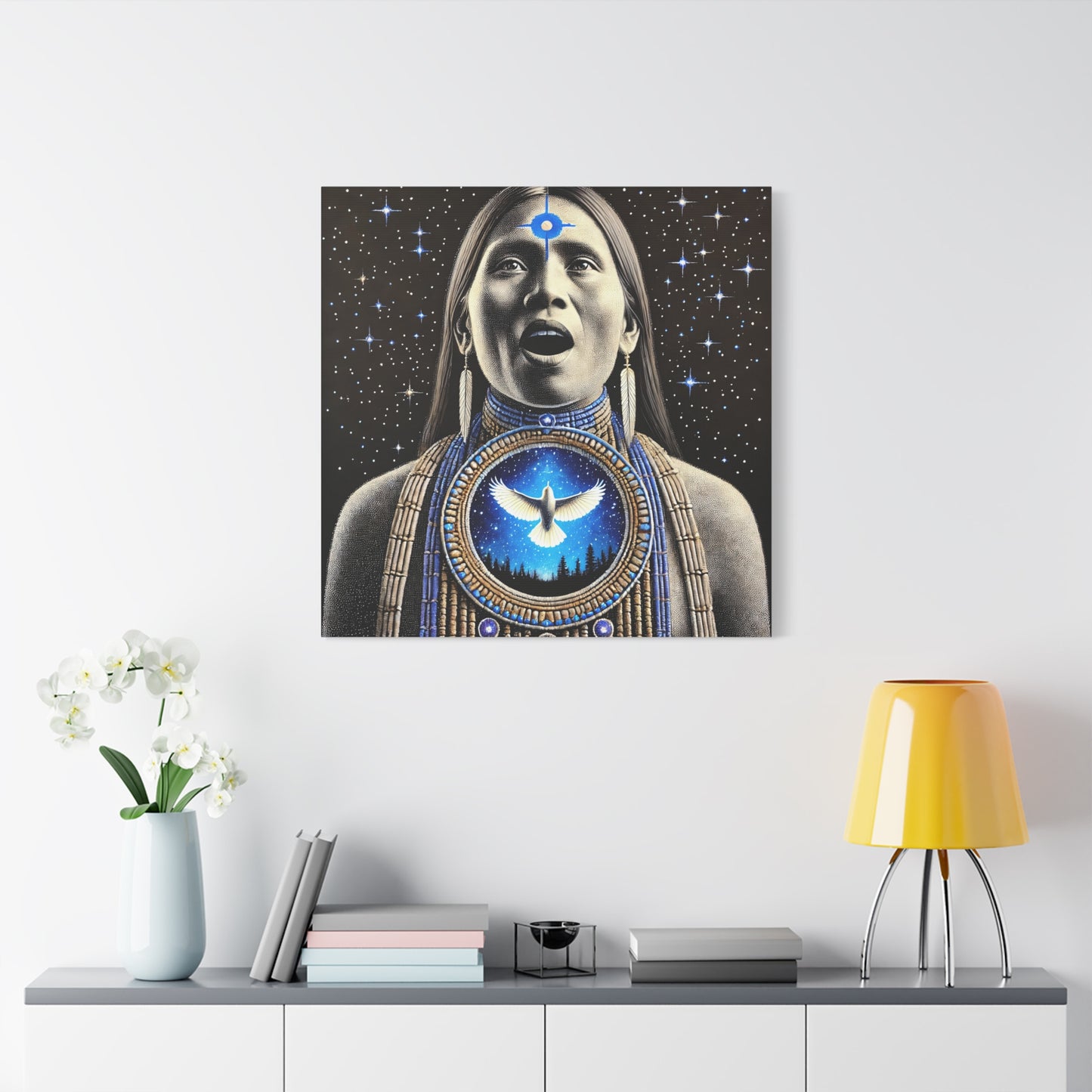 Truth of Voice-Matte Canvas Print
