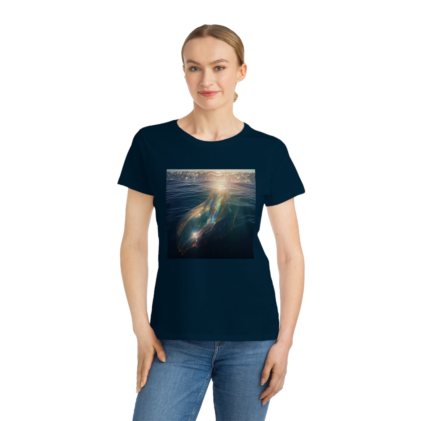 Water of Light- 100% Organic Cotton Women's Classic T-Shirt
