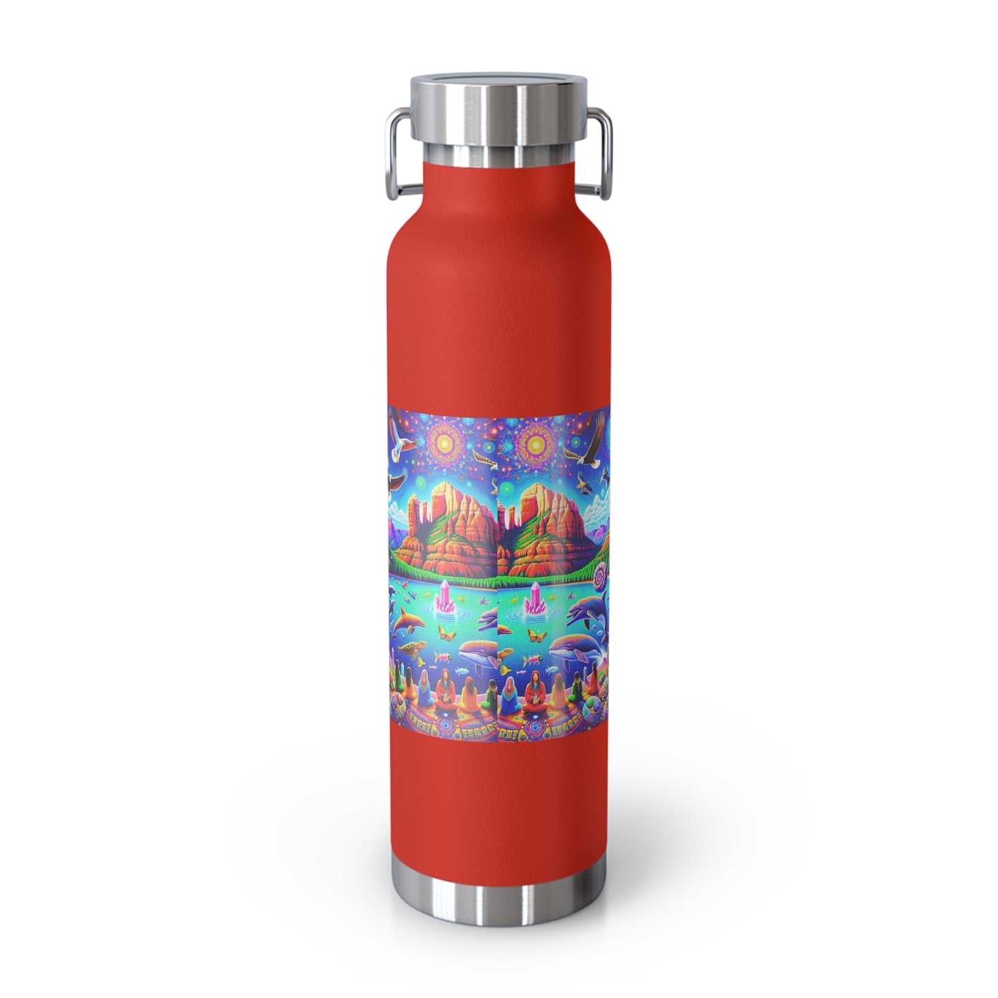 Dream Awake- Copper Vaccum Insulated Water Bottle - 22oz