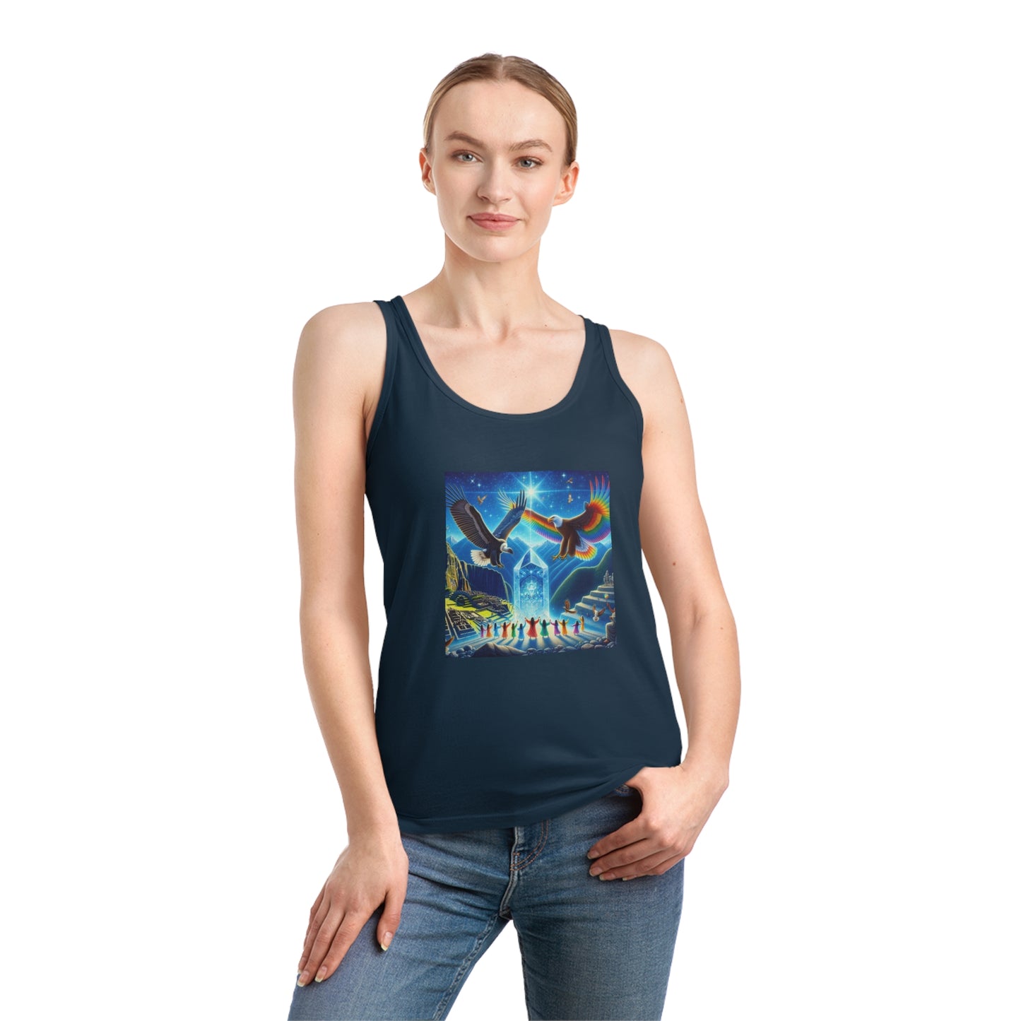 Prophecy of Eagle and Condor-Woman's Dreamer Tank Top