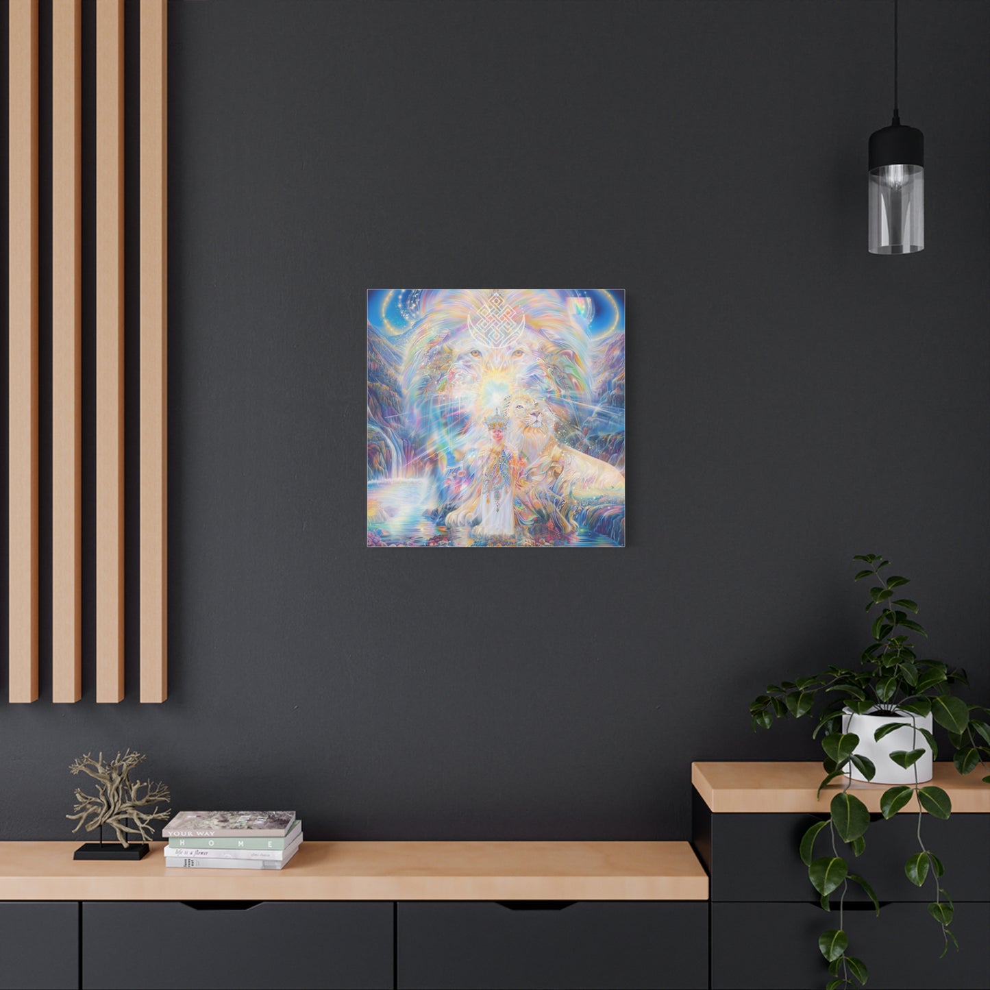 Guardian of The Shambhala-Matte Canvas, Stretched