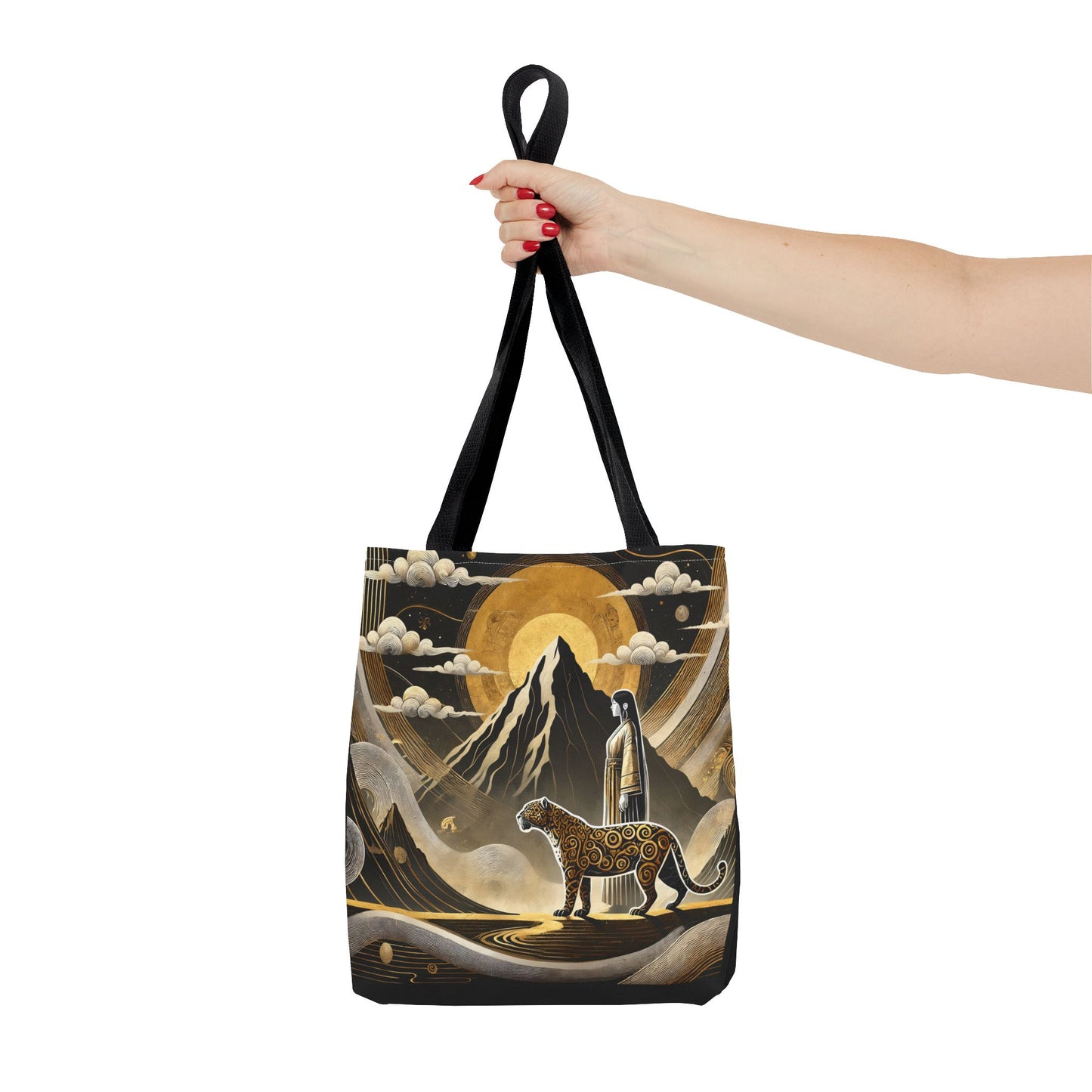 Golden Dream & Jaguar's Path Spirit Tote Bag