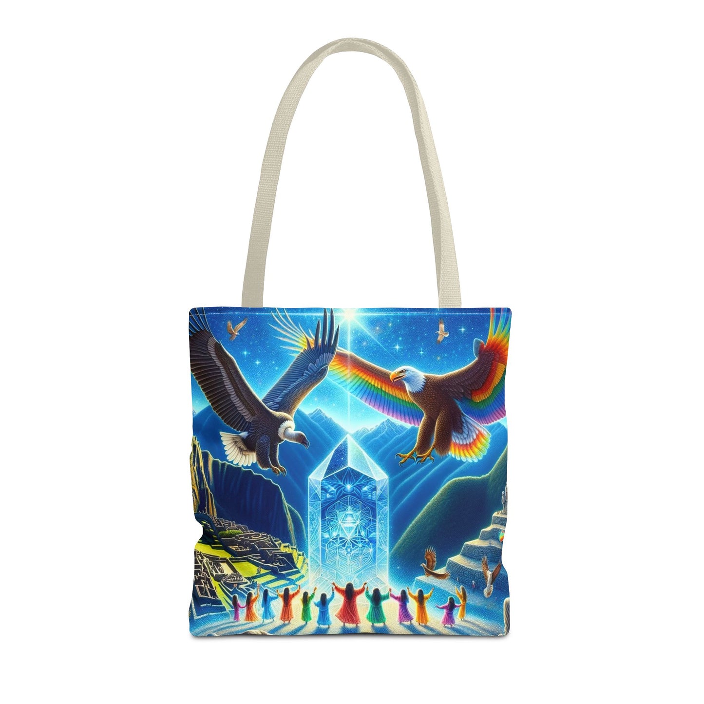 Prophecy of Eagle and Condor -Spirit Tote Bag