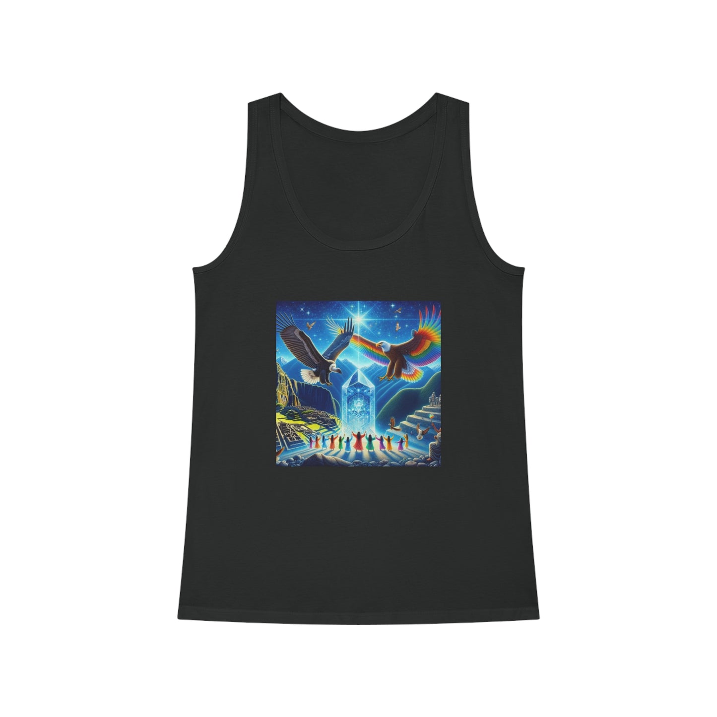 Prophecy of Eagle and Condor-Woman's Dreamer Tank Top