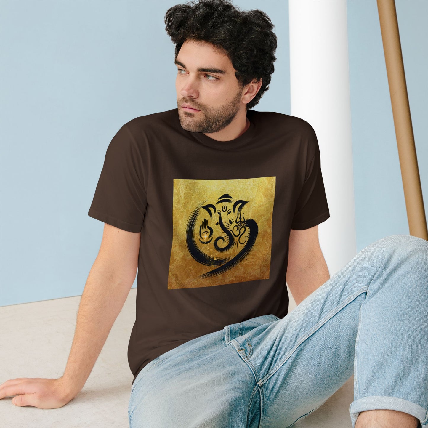 Blessing of Ganesha-100% Organic Cotton T Shirts