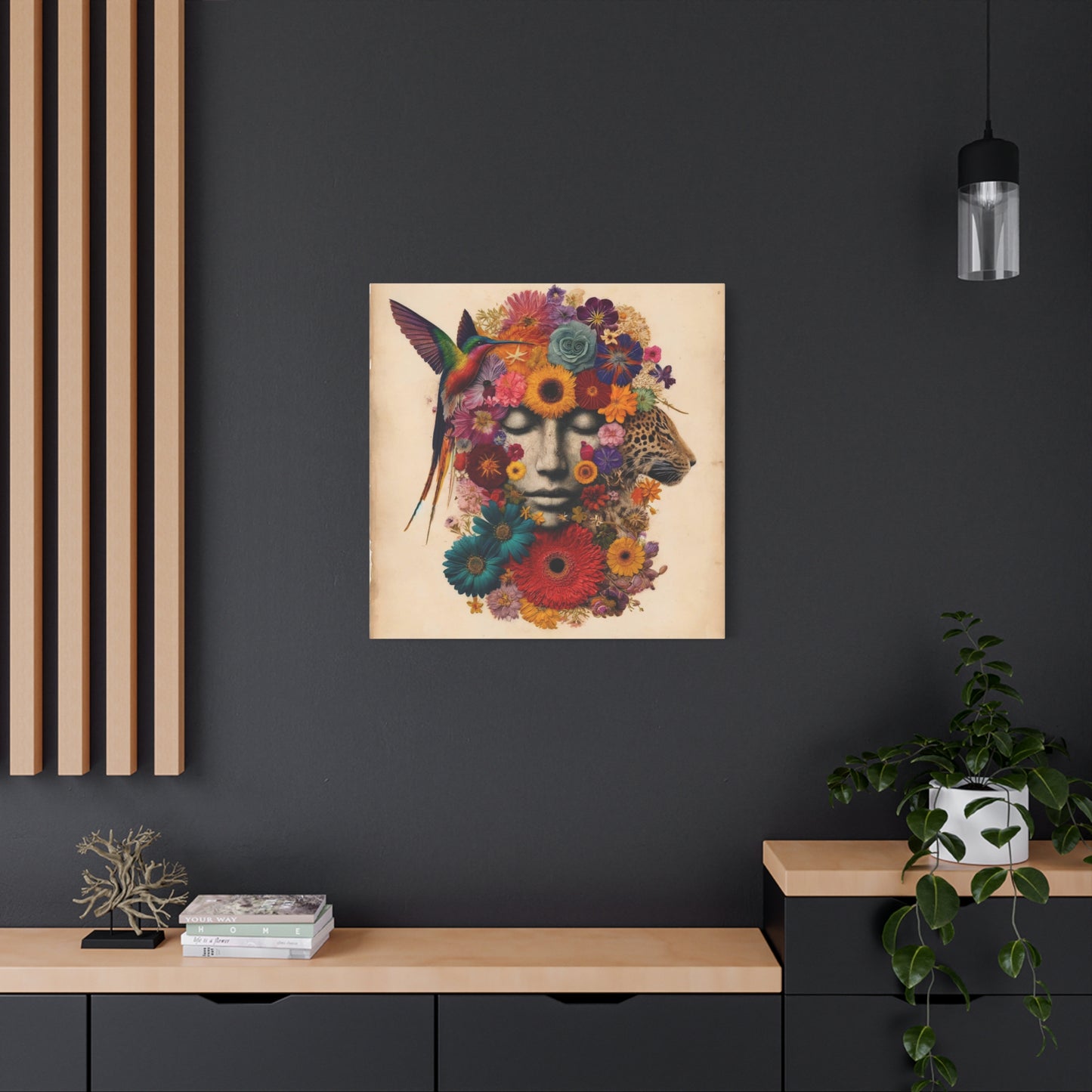 Medicine Woman-Streched Matte Canvas Art