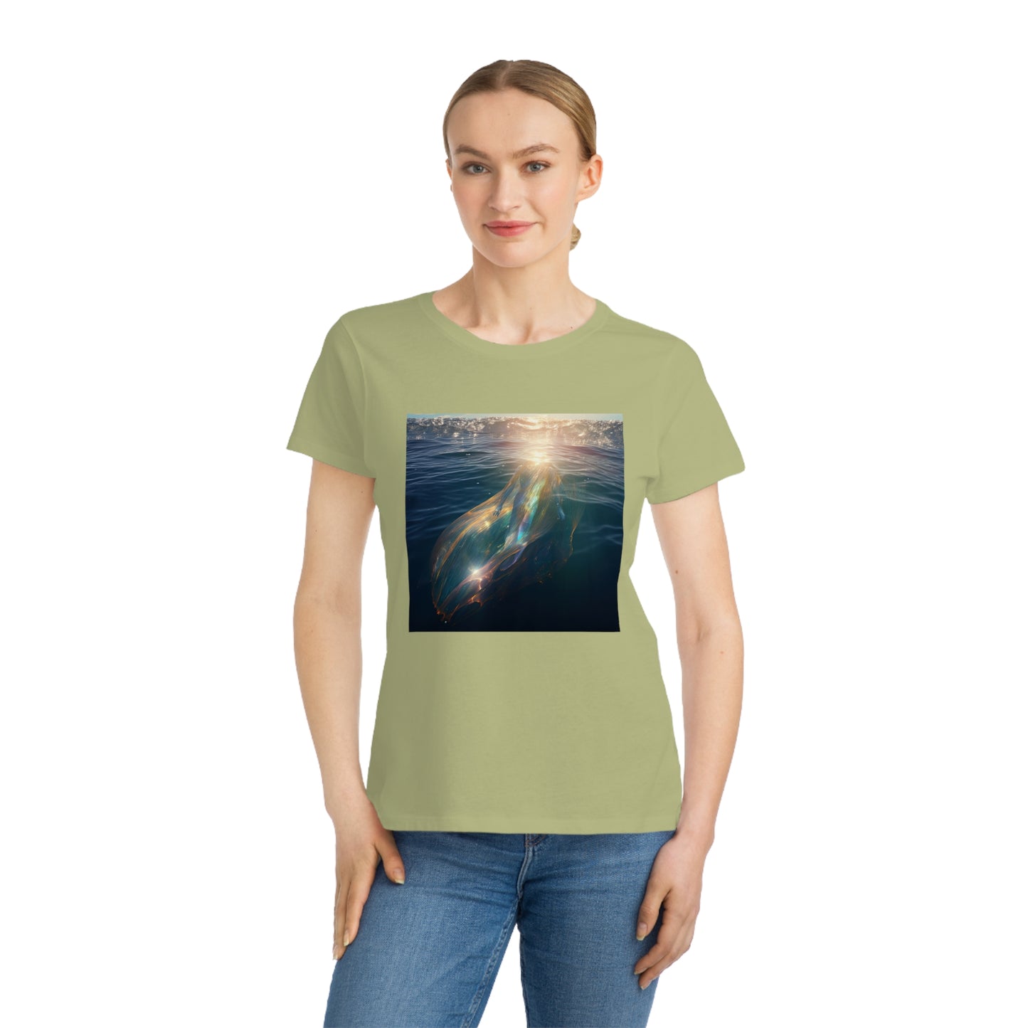 Water of Light- 100% Organic Cotton Women's Classic T-Shirt