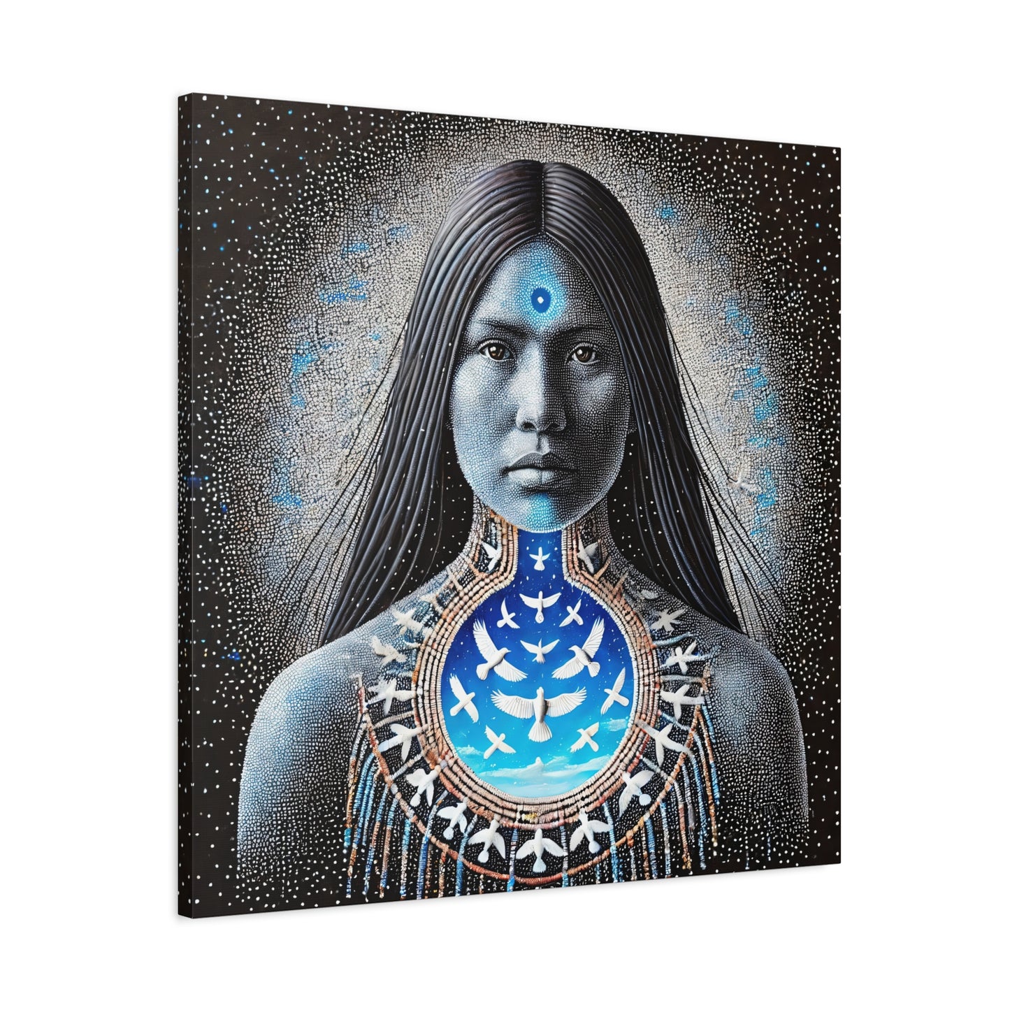 Truth of Voice-Matte Canvas Print
