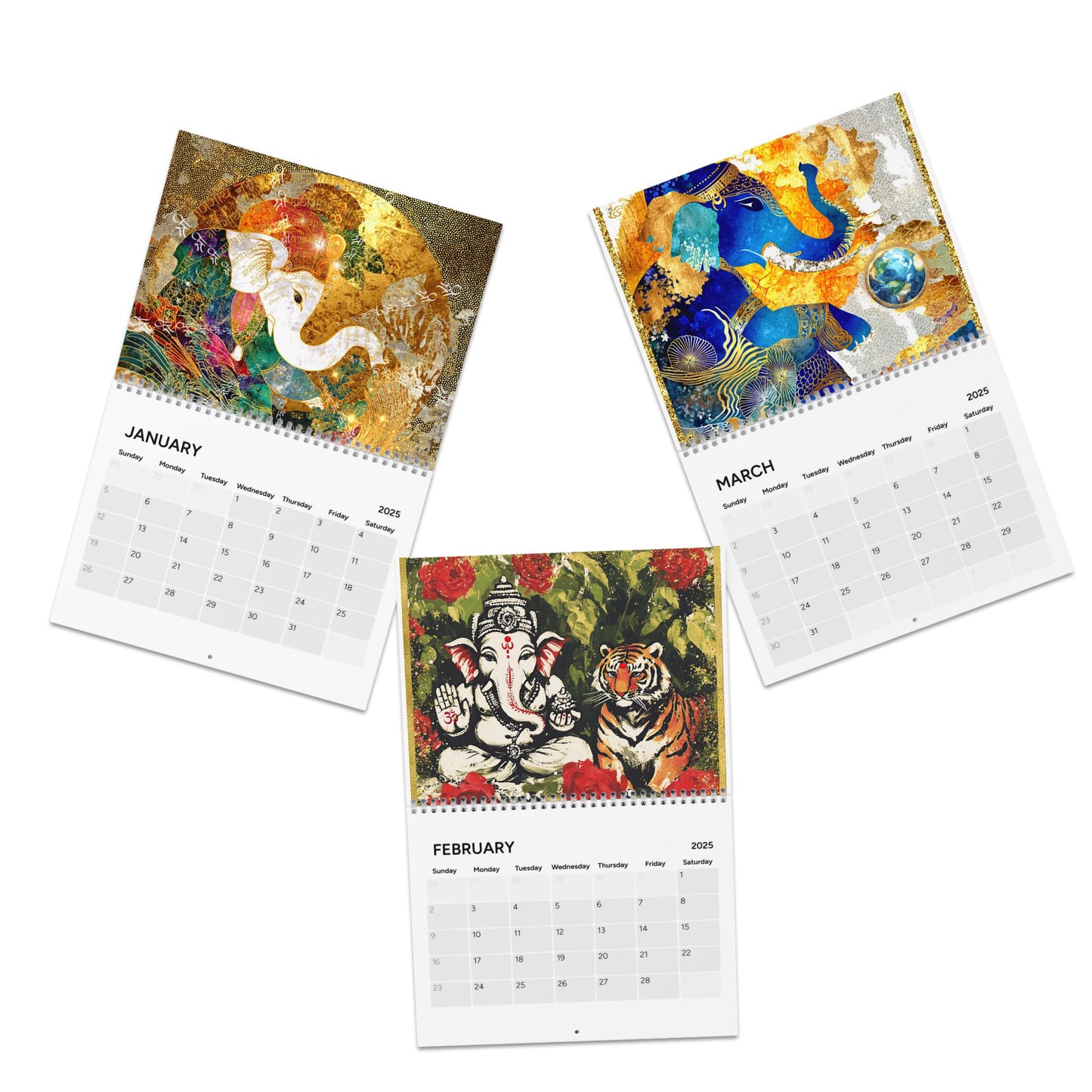 Blessing of Ganesha Calendar 2026