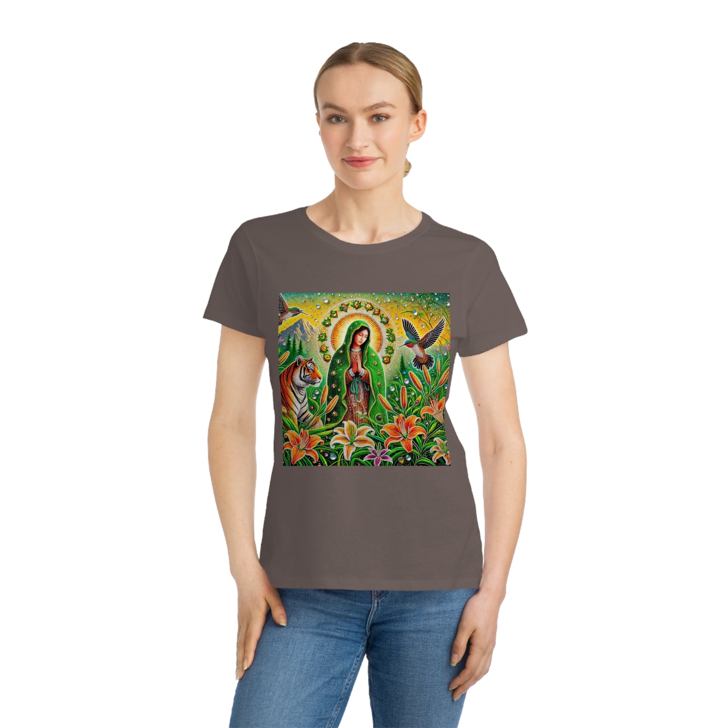 Mother of the Medicine Garden-100% Organic Cotton Women's Classic T-Shirt