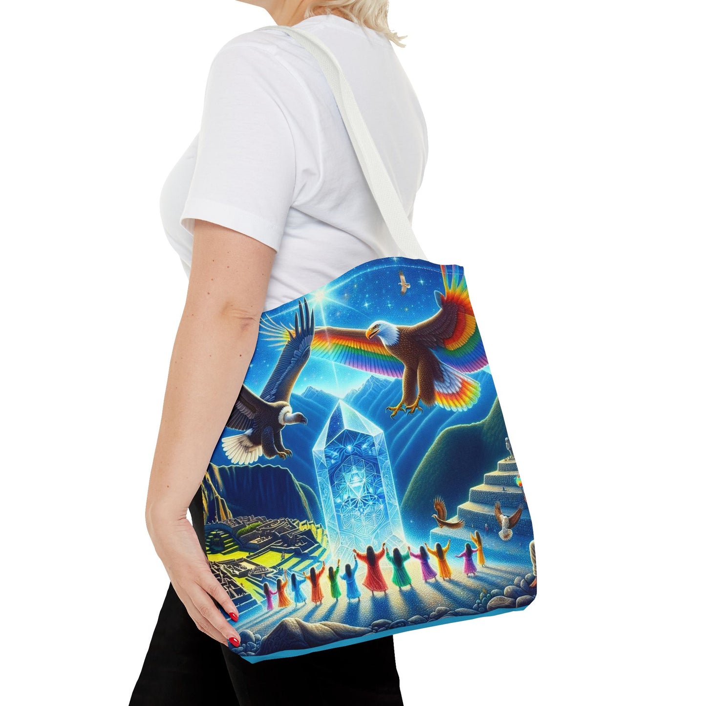 Prophecy of Eagle and Condor -Spirit Tote Bag