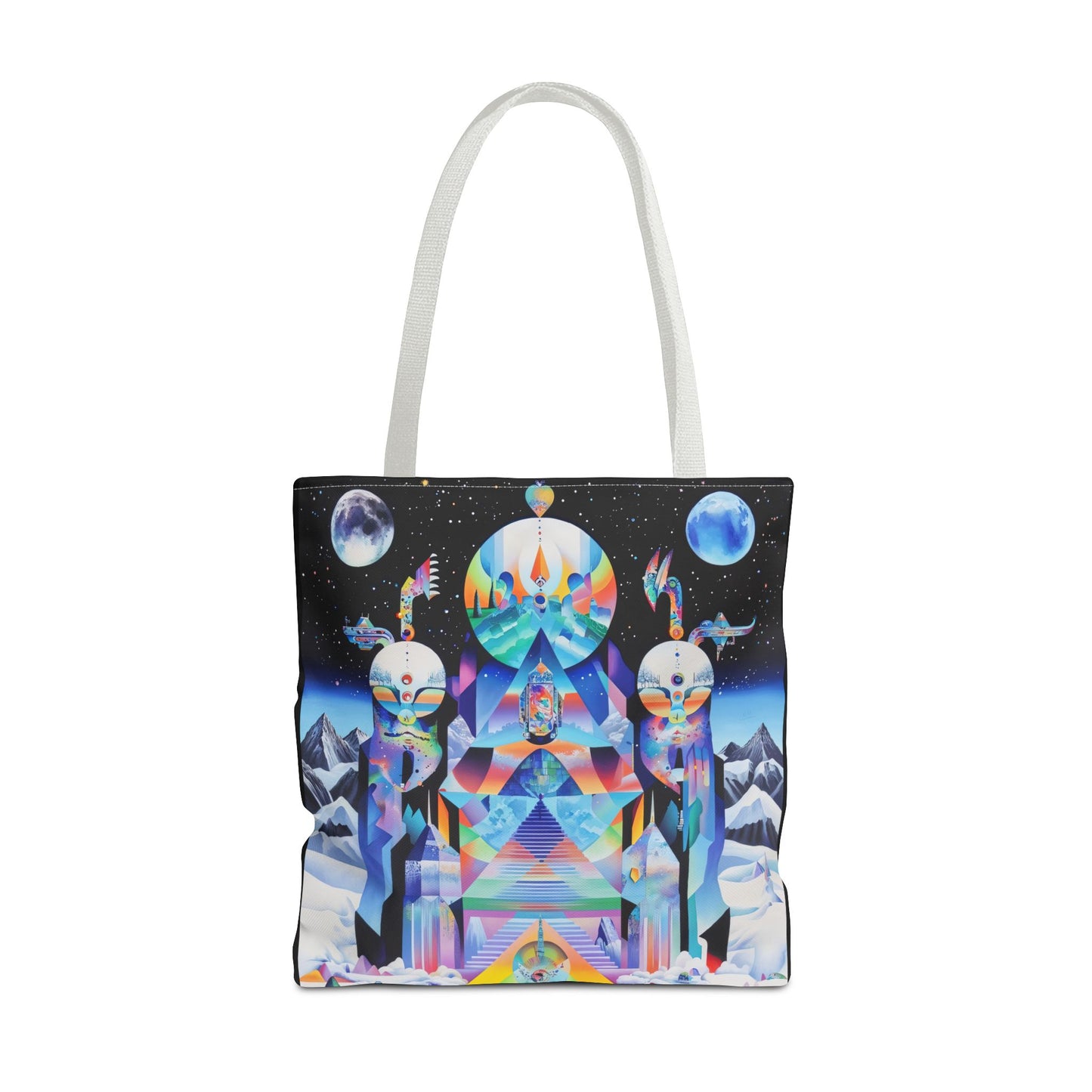Cosmic City of Crystal -Spirit Tote Bag