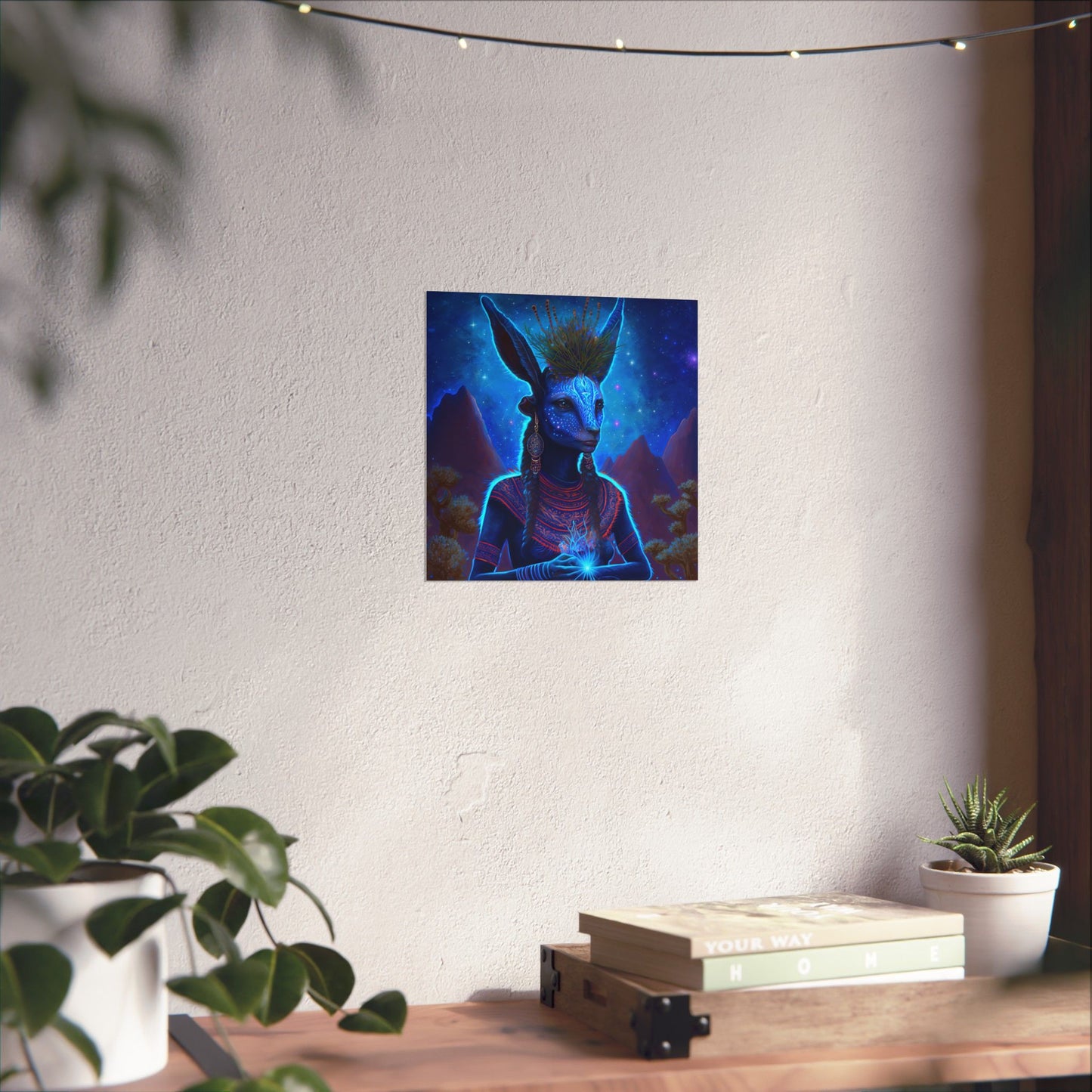 Sacred Blue Deer -Museum Grade Matte Posters