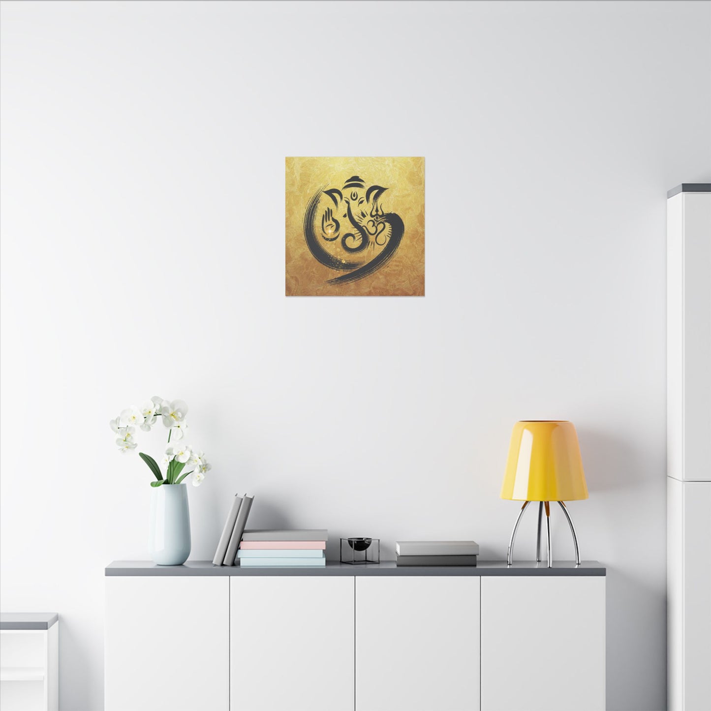 Blessing of Ganesha-Matte Canvas Art