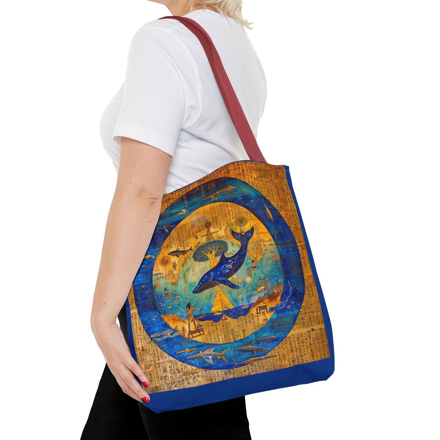 Sirius Codex: Whale Guardian and the Tree of Light-Spirit Tote Bag