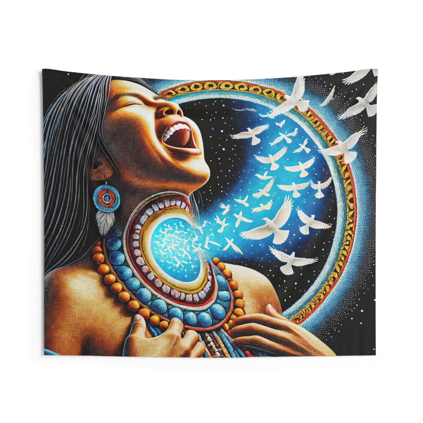 Truth of Voice-Inspirational Indoor Wall Tapestry