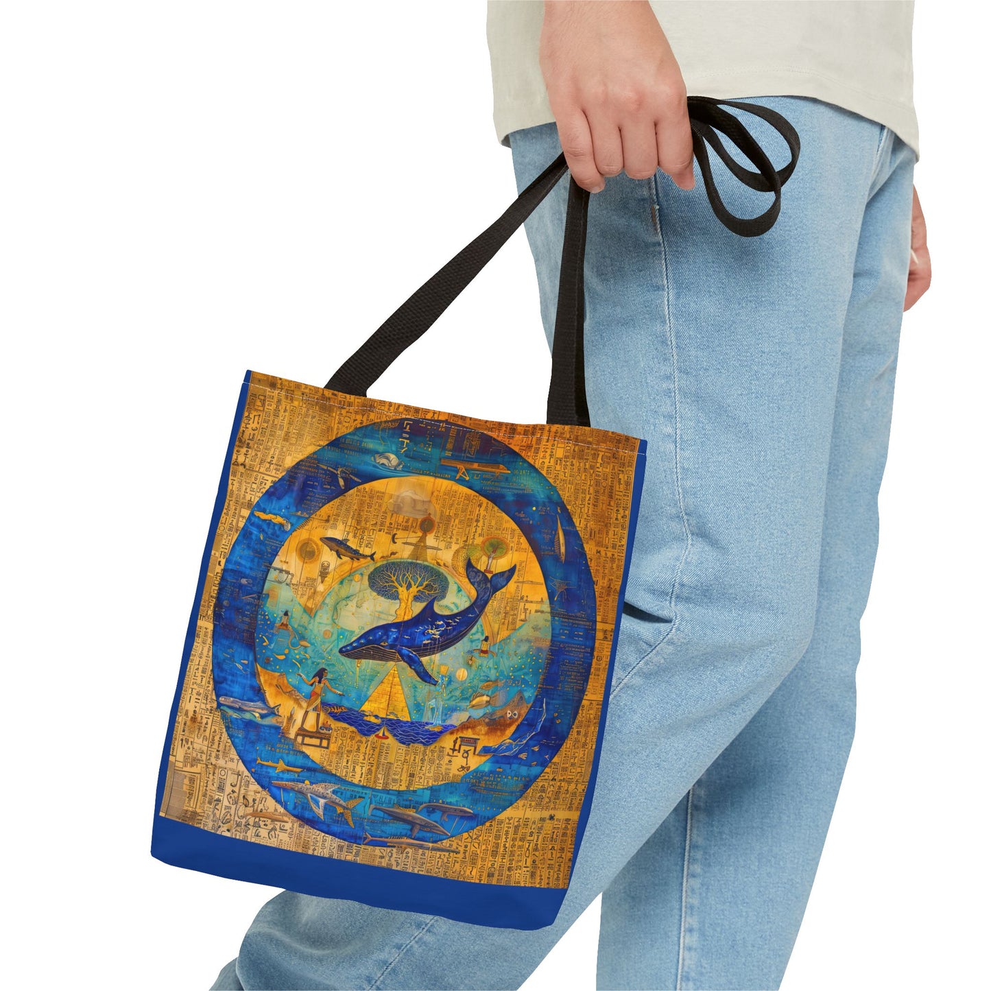 Sirius Codex: Whale Guardian and the Tree of Light-Spirit Tote Bag