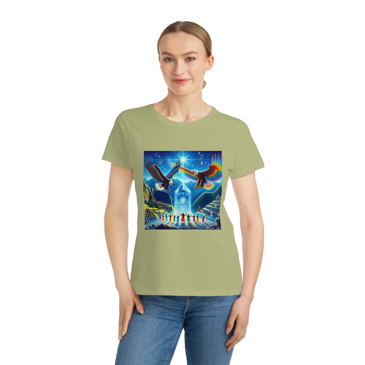 Prophecy of Eagle and Condor-Organic Women's T-Shirt