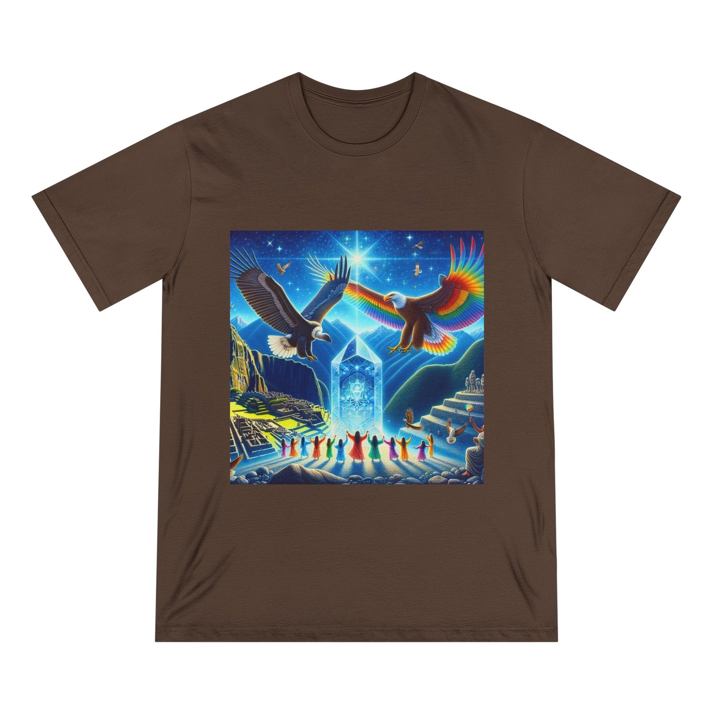 Prophecy of Eagle and Condor-Organic Cotton Unisex T-Shirt